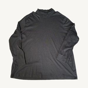 Denver Hayes Classic Fit Black Long Sleeve Turtle Neck Size Extra Large